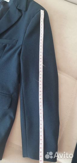 Пиджак и брюки школьные для мальчика 122 синий
