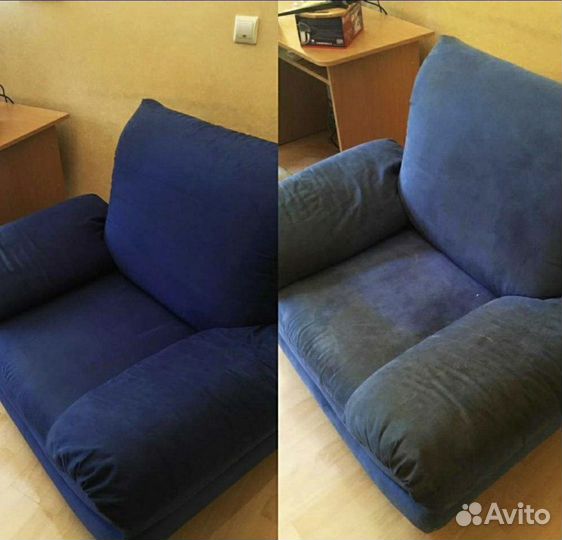 Химчистка мягкой мебели на дому