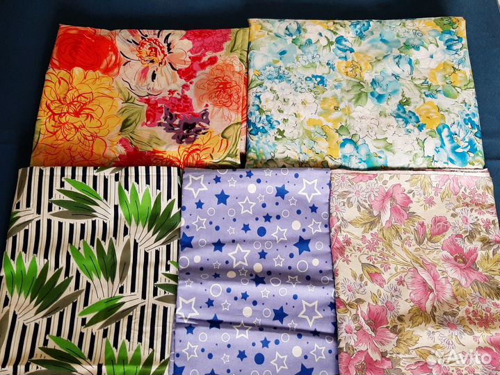 Натуральные отрезы тканей
