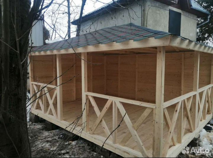 Беседка для дачи