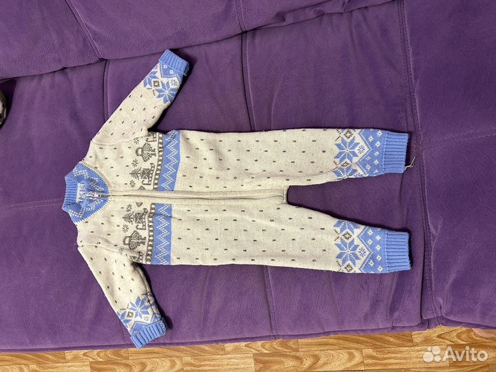 Комбинезон детский 68 74 80 в хорошем состоянии