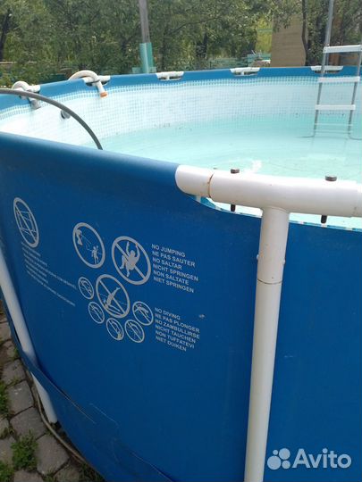 Каркасный бассейн 457 122 бу