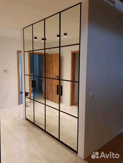 Перегородка стеклянная