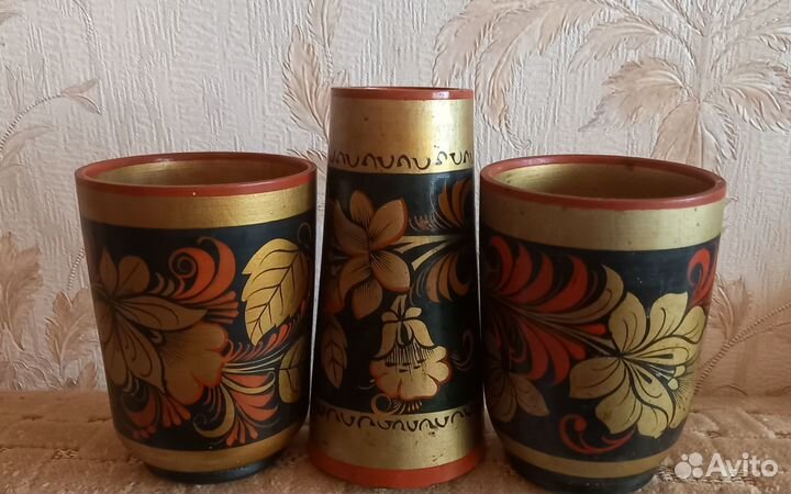 Посуда Хохлома