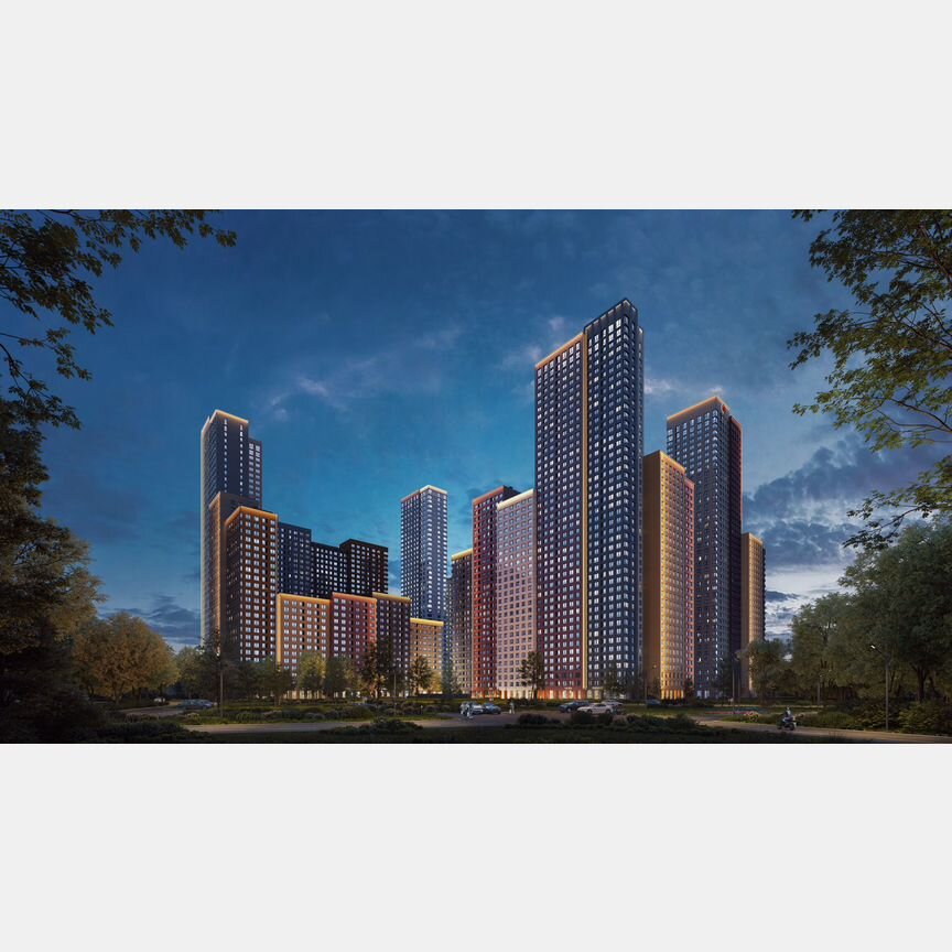 1-к. квартира, 42,8 м², 25/25 эт.