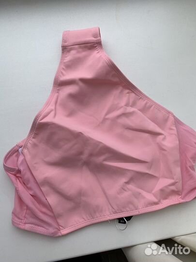 Трусы бикини купальные с высокой талией