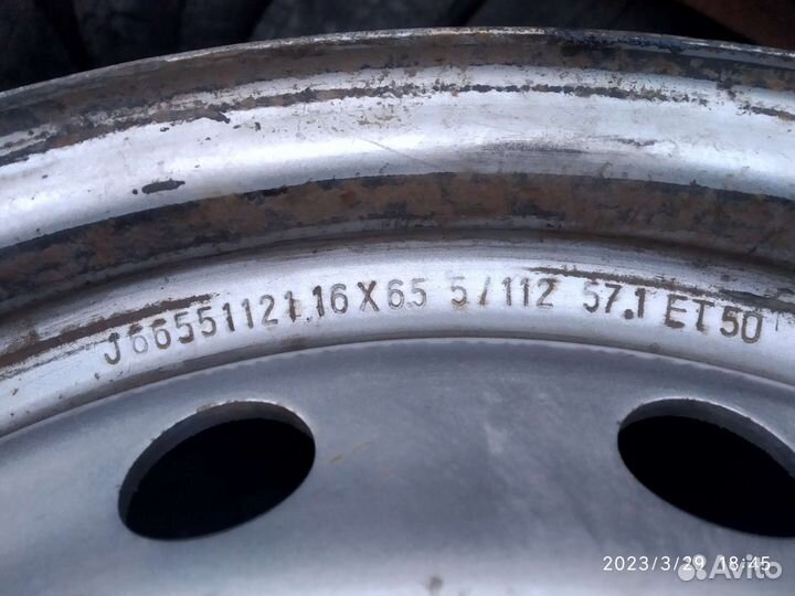 Штампованные диски r16