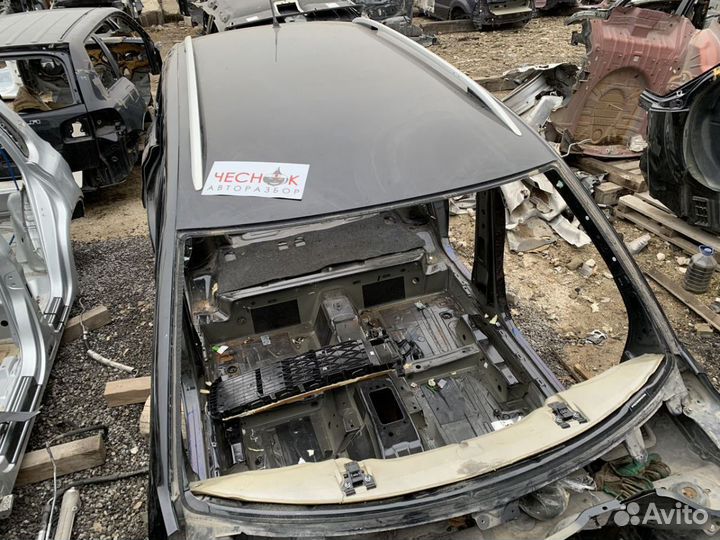 Крыша рейлинги цвет черный Volkswagen Tiguan