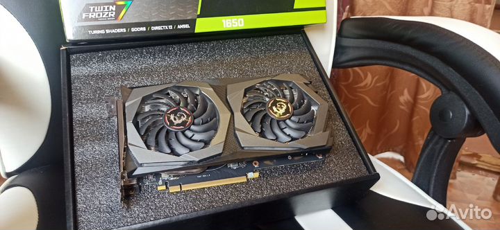 Видеокарта MSI nvidia GeForce GTX 1650 GTX 1650 D6