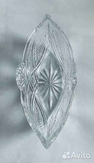 Хрустальная ваза для салатов, конфет, печенья