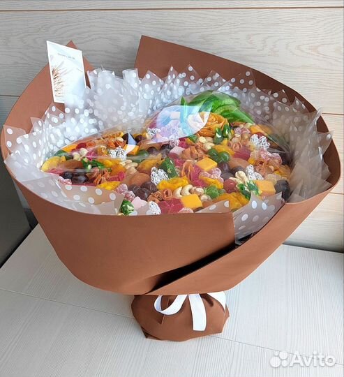 Букет из сухофруктов Подарок маме, на Новый год