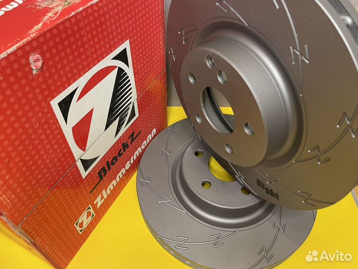 Диск тормозной Mercedes GLK X204 Zimmerman Black:Z