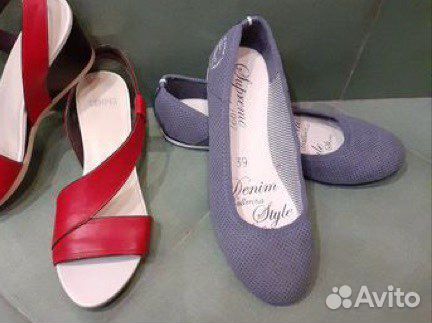 Новые кожа балетки, caндалии, лоферы