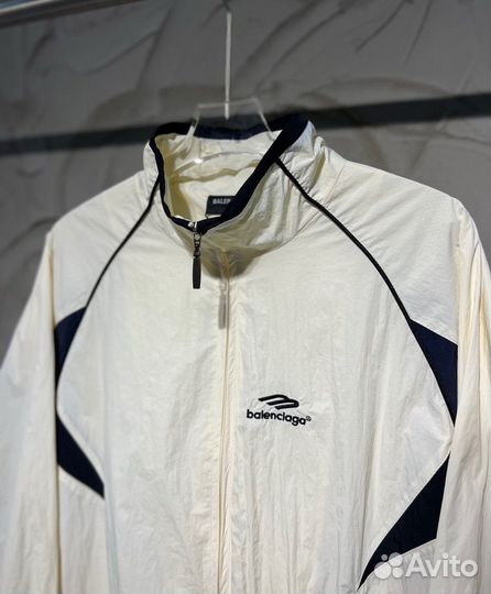 Бомбер куртка Balenciaga White винтажная