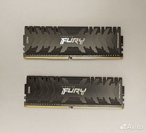 Оперативная память DDR4 32Gb 3600Mhz Kingston fury