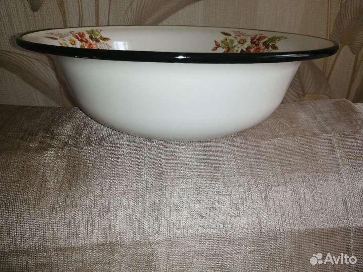 Блюдо эмалерованное