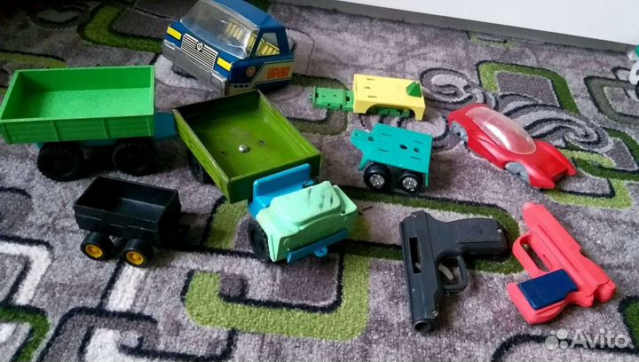 Игрушки СССР машинки