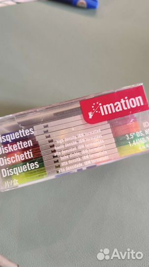 Новые дискеты imation IBM