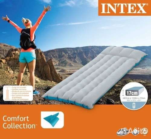 Надувной матрас intex