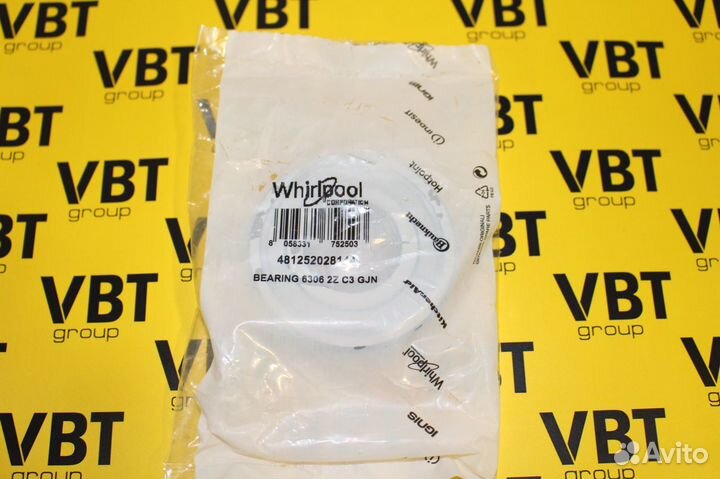 Подшипник для стиральной машины 6306