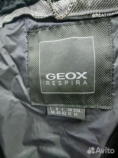 Пуховик geox женский 46 зимний