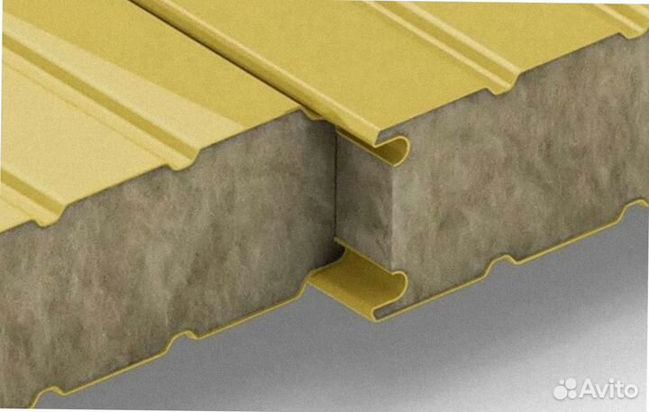 Сэндвич панели кровельные от 200 м2