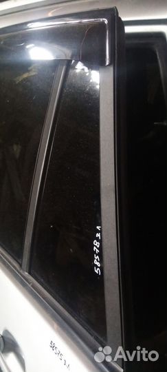 Стекло двери задней левой форточка (Chery Tiggo 3)