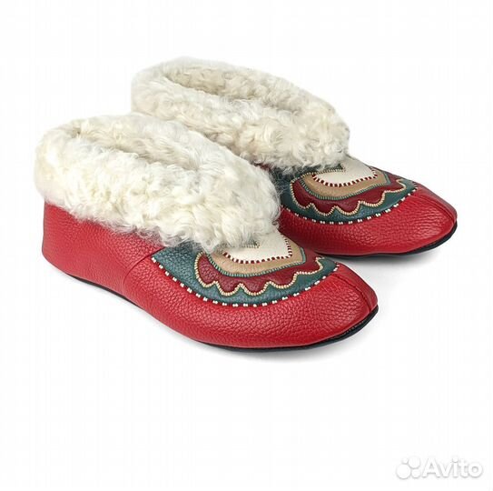 Мужские Меховушки из натуральной кожи и меха