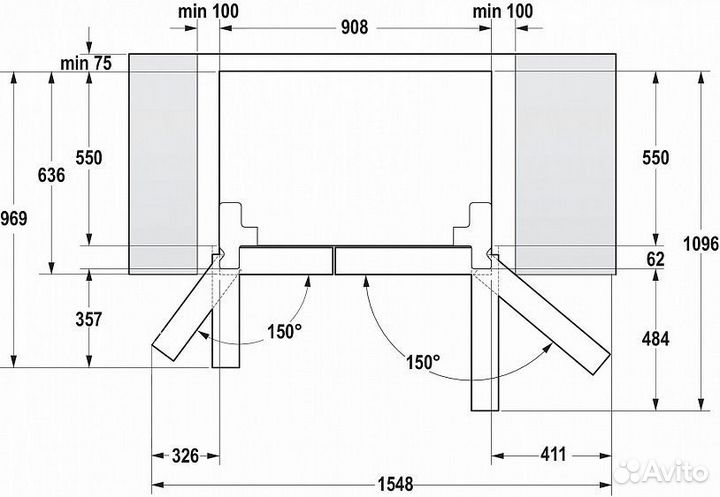 Холодильник Gorenje NRS9181MX