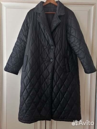 Стеганое пальто