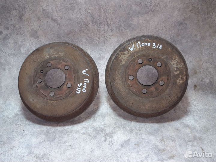 Тормозные барабаны Фольксваген Поло