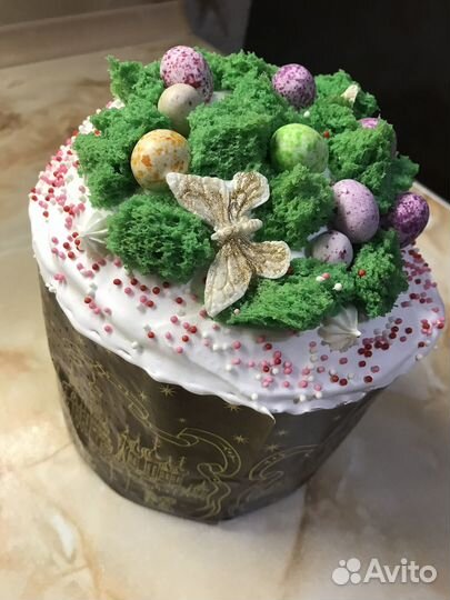 Кулич на закваске (без дрожжевой) на Пасху