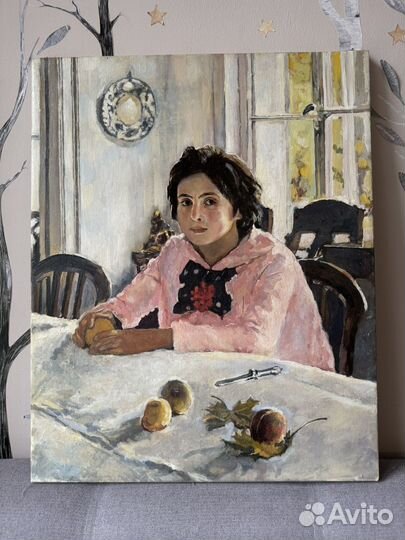 Копия картины известного художника В.А. Серова