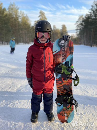 Зимний комбинезон горнолыжный детский