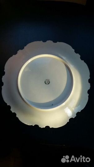 Фарфоровое блюдо VEB R Германия