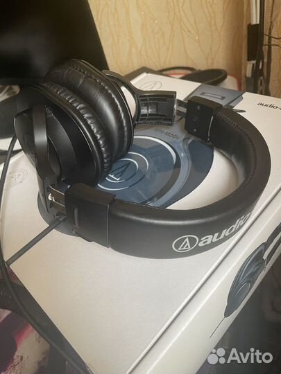 Наушники audio technica ath m20x