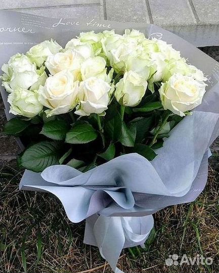 Высокие розы