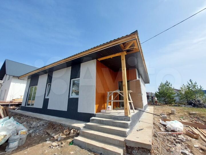 Дом 110 м² на участке 7 сот.