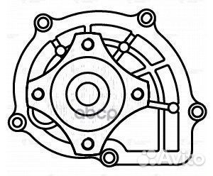 Насос водяной Chery Tiggo (FL) (13) 1.6i SQR