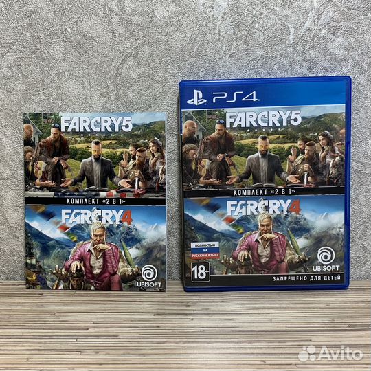 Far Cry 4 + Far Cry 5 на PS4/PS5