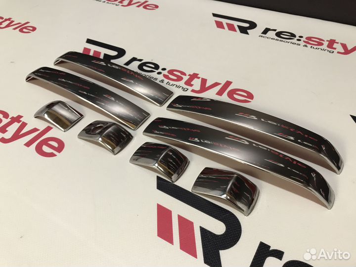 Накладки на ручки Toyota Prado 150 стильlexus Хром