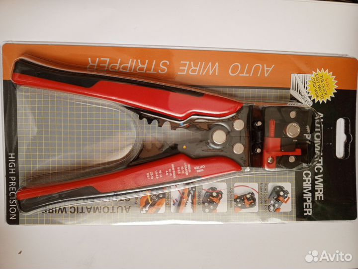 Клещи для снятия изоляции (красные)