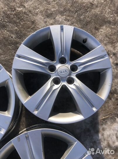 Литые диски r17 5x114 3 kia