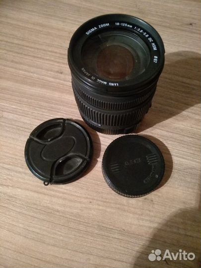 Объектив Sigma 18-125 Sony A