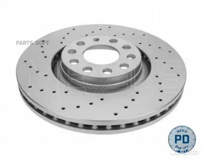Meyle 183 521 1106/PD Торм.диск пер.вент.321x30 5