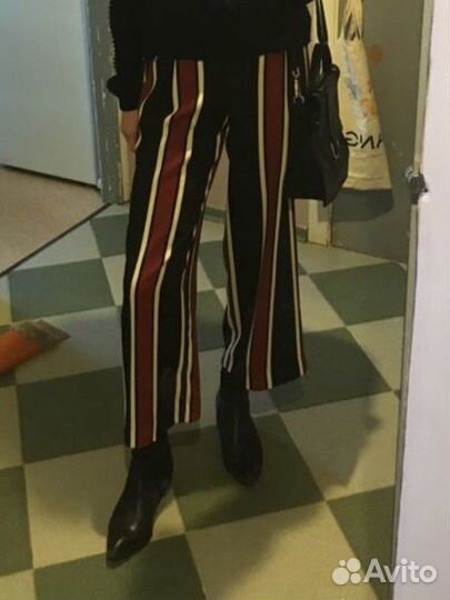 Брюки кюлоты zara