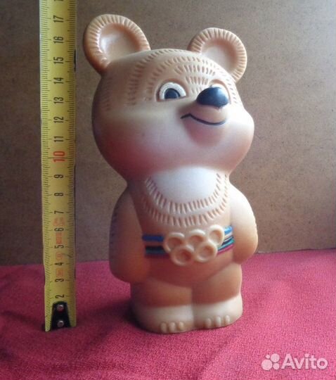 Резиновая игрушка. Талисман. Олимпийский мишка