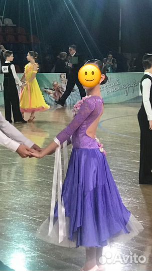 Платье для бальных танцев стандарт ю1