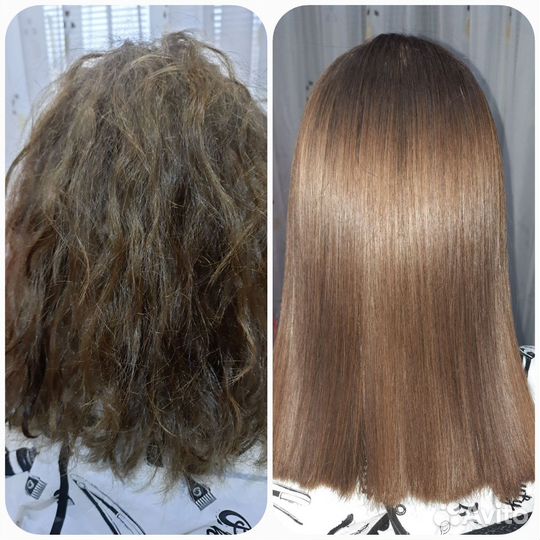 Кератиновое выпрямление Ботокс для волос