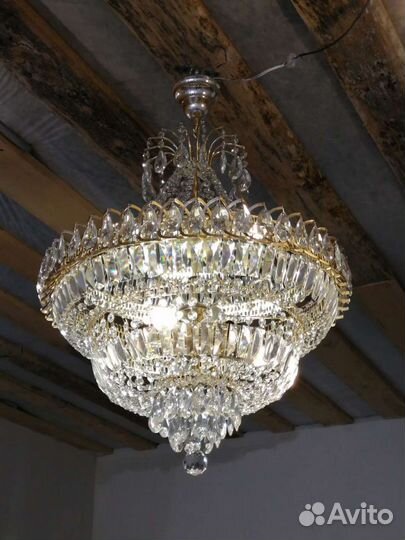 Люстра хрустальная